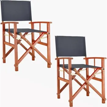 Zahradní sestava Skládací křeslo Rejža antracit