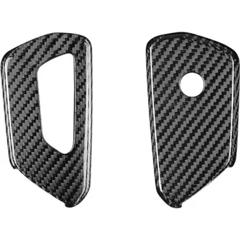 Autoklíč Karbonové pouzdro na klíč pro VW Golf 8 nový typ černý karbon