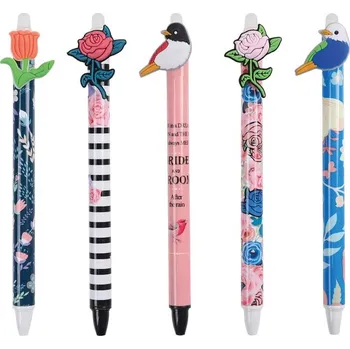 MFP paper Kuličkové pero gumovací Garden, 0,5, modré Barvy: růžová