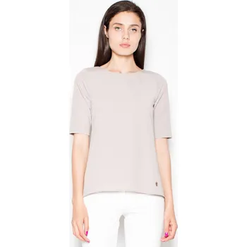 Dámská halenka Halenka s 3/4 rukávy VT002 Beige Velikost: L