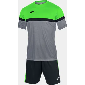 Dres Komplet Joma ACADEMY V šedá/světle zelená (5XS/116)