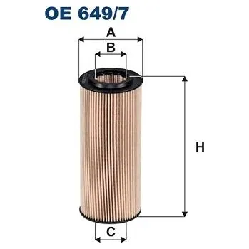 Autodíl Olejový filtr FILTRON OE 649/7