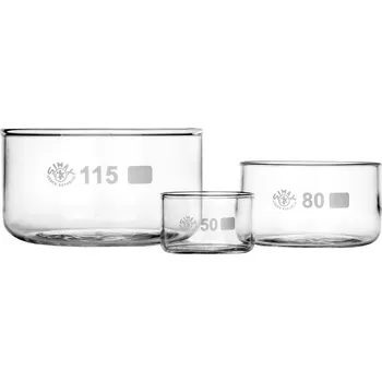 Miska krystalizační bez výlevky, SIMAX, Celkový objem [ml]: 300, Pracovní objem [ml]: 200