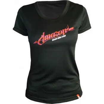 cyklistický dres dres krátký dámský HAVEN AMAZON černo/červený (dres krátký dámský HAVEN AMAZON černo/červený)