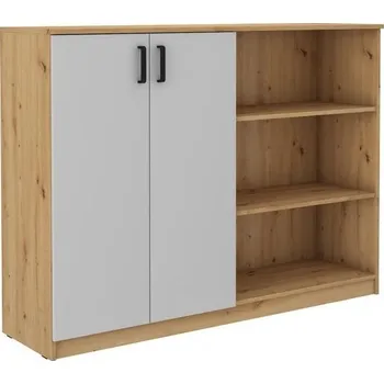 Komoda Komoda Malta 830 2D světle šedá/artisan, 158 x 118