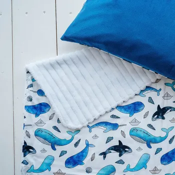 Dětská deka Lily is sailing Deka light Moře Velikost: 0-3 let: 70 x 90 cm