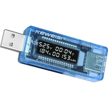 USB tester KWS-V20 (VA metr a měřič kapacity 4-20V/0-3A)