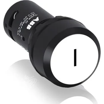 Stykač ABB Tlačítko CP11-10W-10 bílé 1SFA619110R1015