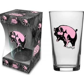 Sklenice sada sklenic na pivo Pink Floyd - Pig