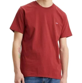 Pánské tričko LEVI’S® SS ORIGINAL HM TEE -BRICK RED XXL
