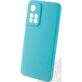 Pouzdro na mobilní telefon 1Mcz Silicone ochranný kryt pro Xiaomi Redmi Note 11 Pro 4G (Global version), Redmi Note 11 Pro 5G (Global version) chrpově modrá (cornflower blue)