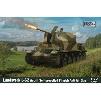 Plastikový model 1/72 Landsverk L-62 Anti-II Finnish SP AA Gun