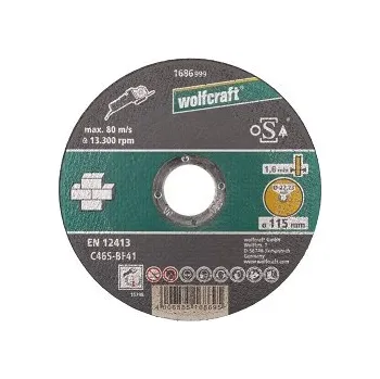 Řezný kotouč WOLFCRAFT - Kotouč řezací na kámen 115mm WOLFCRAFT 1686999