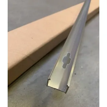 Hüppe Rozšiřovací profil 197 x 1,5 cm, stříbrná pololesk AP0901.069