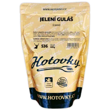 Hotové jídlo Jelení guláš - 2 PORCE