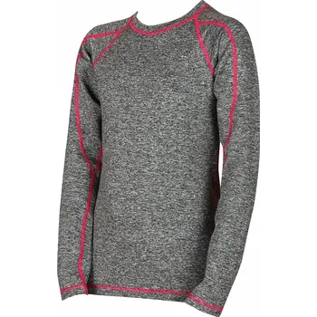 Voxx Dětské TERMO TRIKO Solid - šedý melír+růžová velikost konfekční Voxx: 158-164