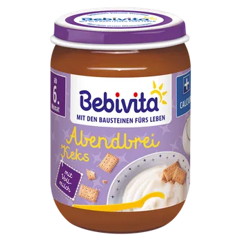 BEBIVITA VEČERNÍ KAŠE KRUPIČKA SUŠENKA NĚMECKO!