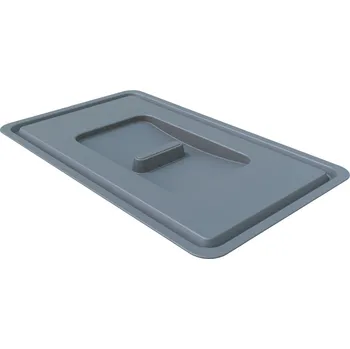 Odpadkový koš Víko pro velké XL plastové koše Elletipi, BIG XL, 21,5 x 37 cm