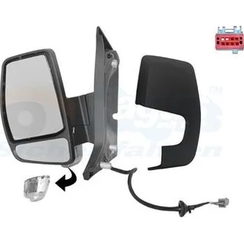 Auto zrcátko Vnější zpětné zrcátko VAN WEZEL 1987805