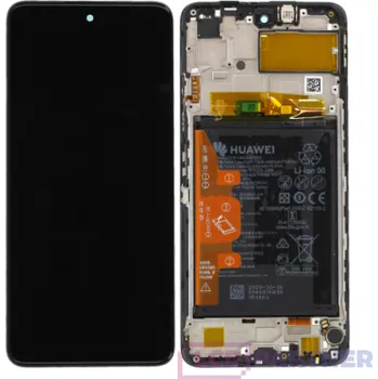 Huawei P Smart 2021 (PPA-LX2), Huawei Honor 10X Lite (DNN-LX9) LCD + dotyková deska + přední kryt black