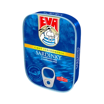 konzervovaná ryba Sardinky v rostlinném oleji 115 g