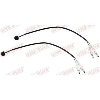 Brzdová destička Výstražný kontakt, opotřebení obložení QUICK BRAKE WS 0279 A