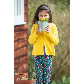 Dívčí svetr Dětský kardigan Piper Pointelle Frugi Velikost: 12-18m