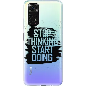 Telefonní příslušenství Odolné silikonové pouzdro iSaprio - Start Doing - black - Xiaomi Redmi Note 11 / Note 11S