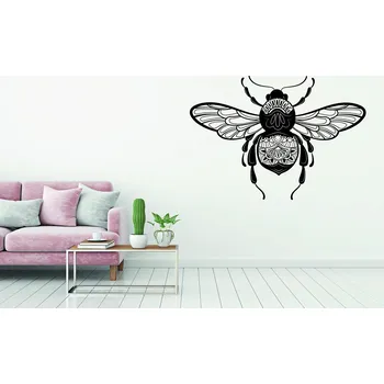 Samolepící dekorace Lepy.cz Samolepka na zeď Včela Velikost (šířka x výška): l20x84cm, Barevná varianta: Krémová