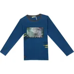 Chlapecký svetřík - KUGO S3138, petrol Barva: Petrol, Velikost: 128