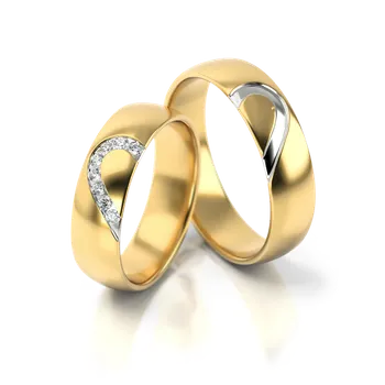 Prsten Snubní prsteny NR315 Typ kamene: Briliant