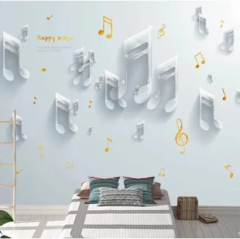 Fototapeta Solution Media 3D tapety - Noty MU4205 6 - Samolepící tapeta - 380-450g/m2