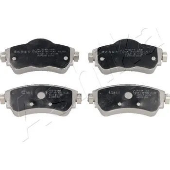 Brzdová destička Sada brzdových destiček, kotoučová brzda ASHIKA 50-00-0614