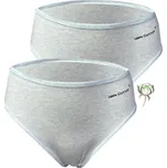 Dámské bavlněné kalhotky - Tinasan NBR08 (Balení/2ks) Barva: Tyrkysová, Velikost: 3XL