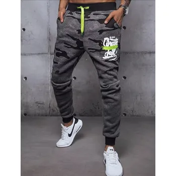 Pánské teplákové kalhoty antracitové Dstreet UX3447 L