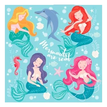 Papírový ubrousek Ubrousky Mořská víla 20ks