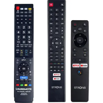 Dálkový ovladač STRONG SRT32HC5433U, SRT43FC5433, SRT42FC5433U - dálkový ovladač duplikát