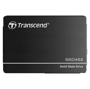 Ukládání dat TRANSCEND SSD452K 1TB Industrial (3K P/E) SSD disk 2.5" SATA3, 3D TLC, Aluminium case, 560MB/s R, 520 MB/W, černý