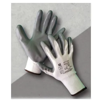 Pracovní rukavice Rukavice NT100 bab.nyl.úplet, nitril