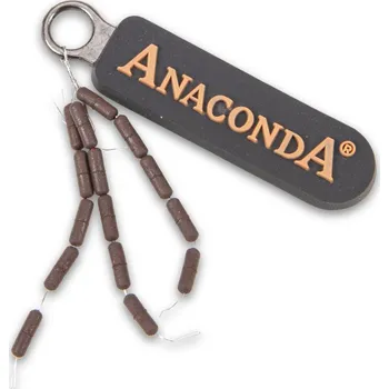 Anaconda wolframové olovo Rig Weights hnědá 2,1 mm 15 ks