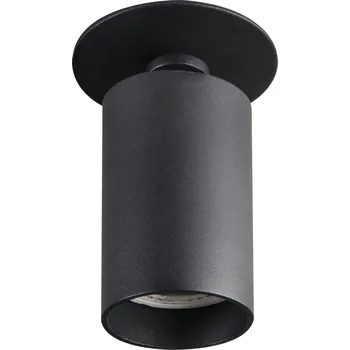 Kanlux Bodové vestavěné svítidlo CHIRO kulaté černé DTO-B pro žárovky GU10 29311 DTO-B