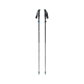 Trekingová hůl Black Diamond DISTANCE FLZ Pewter šedá 140 cm