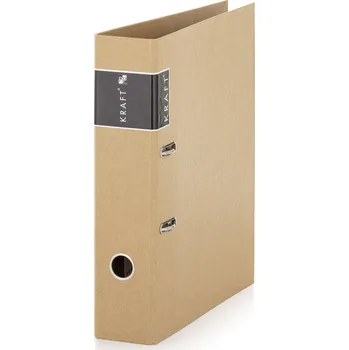 Pořadač A4 7 cm páka, KRAFT nature