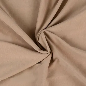 Bytový textil Jersey prostěradlo jednolůžko 90x200cm světle béžové