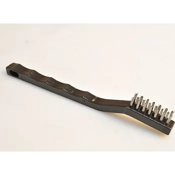 Drátěný kartáč BRM Ruční drátěný kartáč 184x40x12 mm, nerez 0,15 hladká