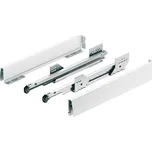 Häfele Zásuvka s bočnicí MATRIX BOX P 92 mm / Bílá 500 mm Výsuv s tlumením