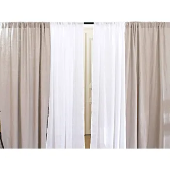 Závěs Snový svět Lněný závěs Simple přírodní - š.230 cm Rozměr: 230 x 250 cm