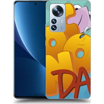 Pouzdro na mobilní telefon Picasee silikonový černý obal pro Xiaomi 12 Pro - Obří COONDA