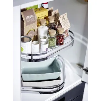 Kuchyňská skříňka Kesseböhmer Stojan na potraviny TurnMotion II 600 mm