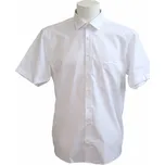 HEDVA ČESKÝ BROKÁT Košile Hatico KR 100% ba bílá Velikost: 43, Fazóna: Regular fit NON IRON